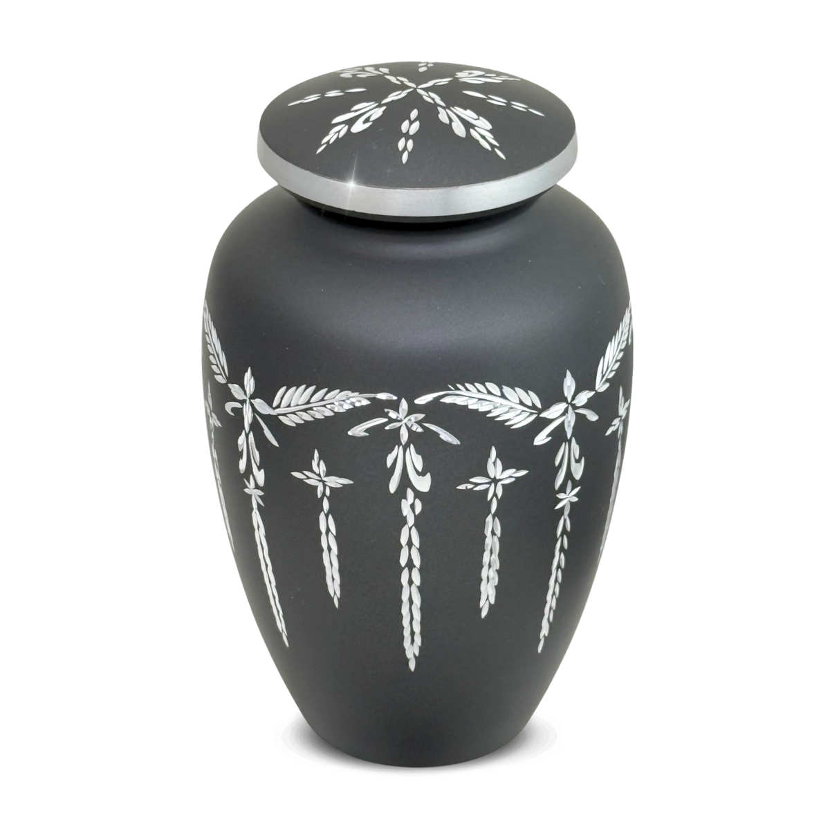 Adult Charcoal Shimmer Diamond Cut