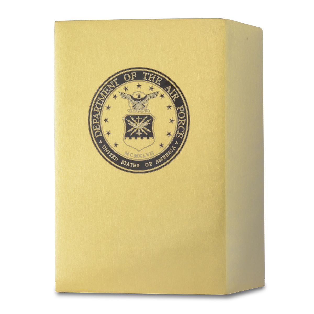 Classic Air Force Brass Urn   