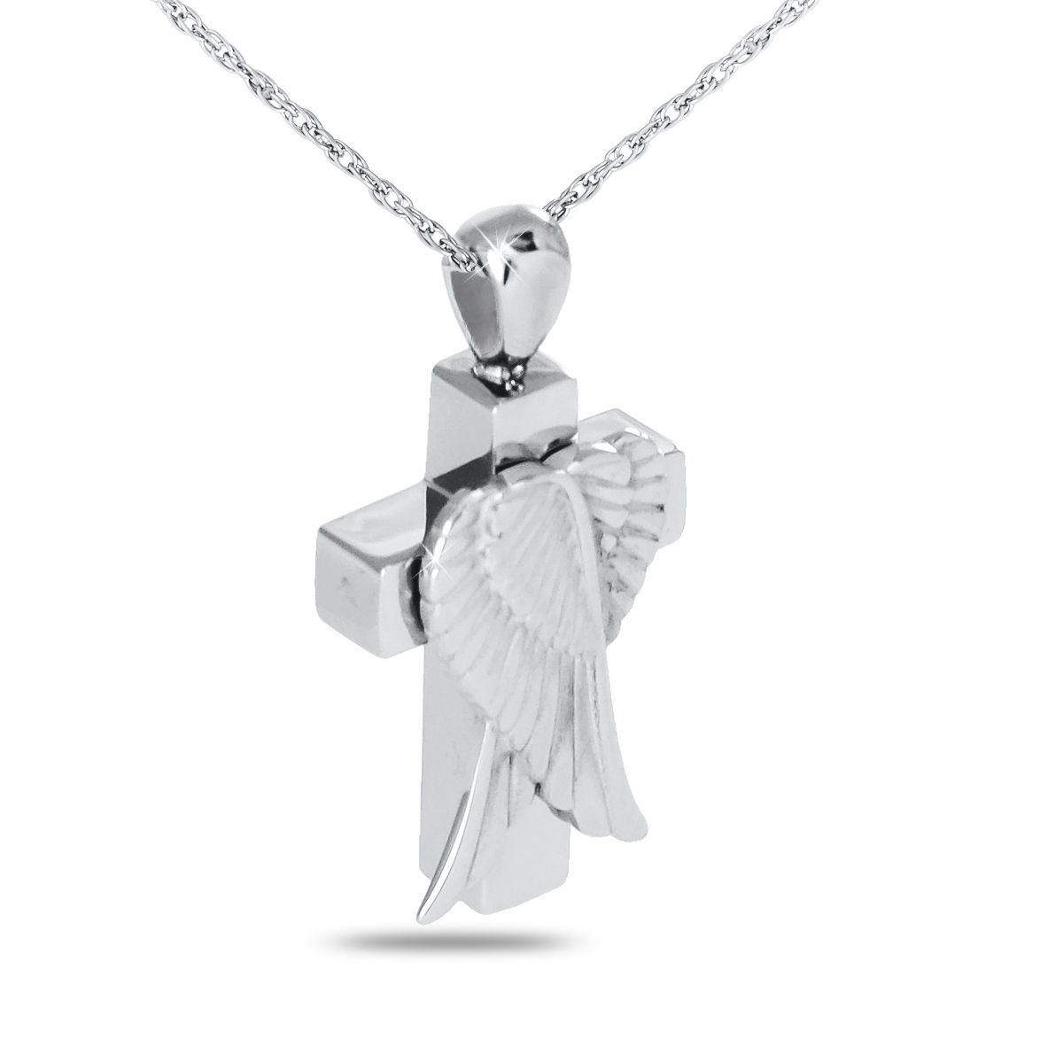 Angel's Cross Silver Keepsake