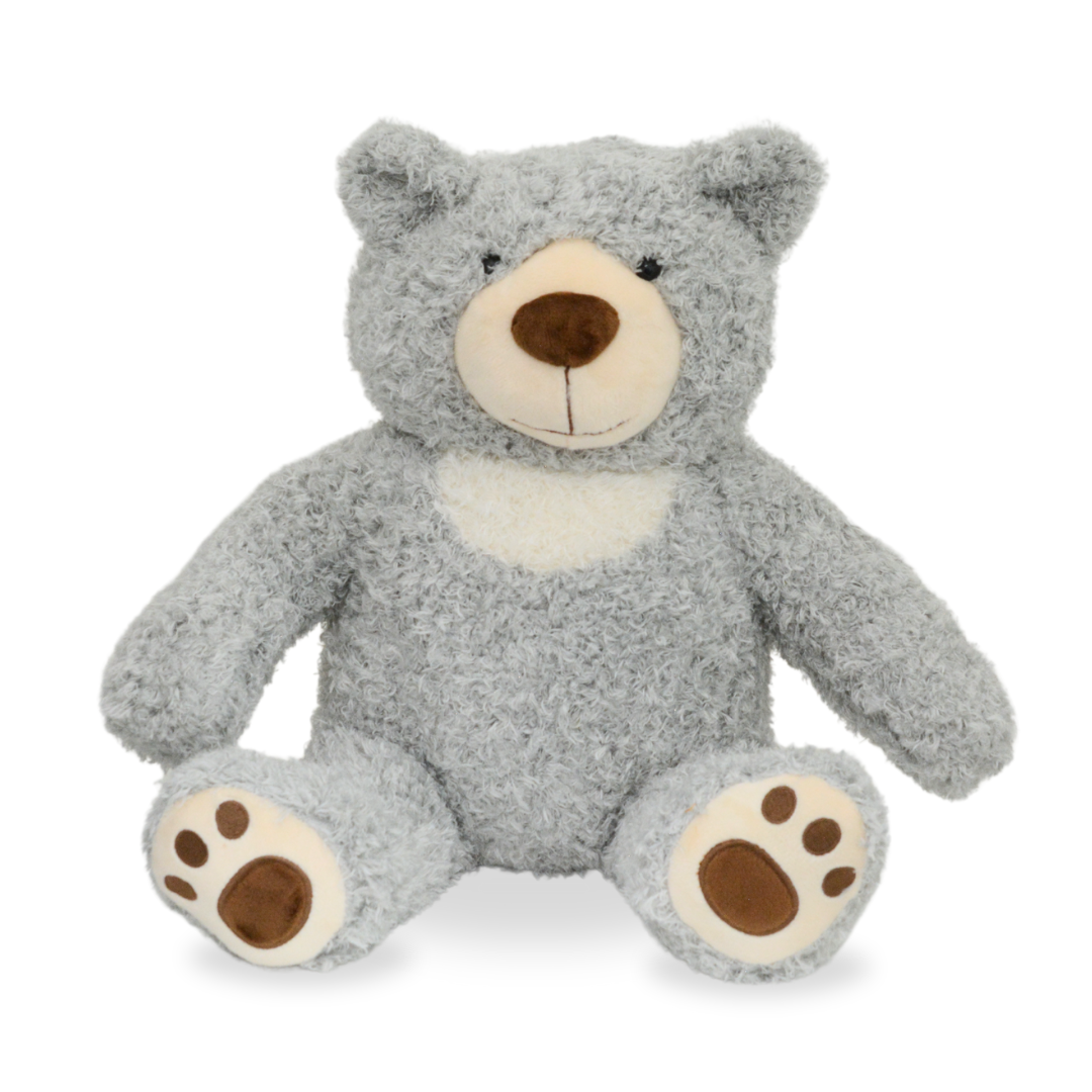 Loving Teddy Bear Gray Keepsake Urn