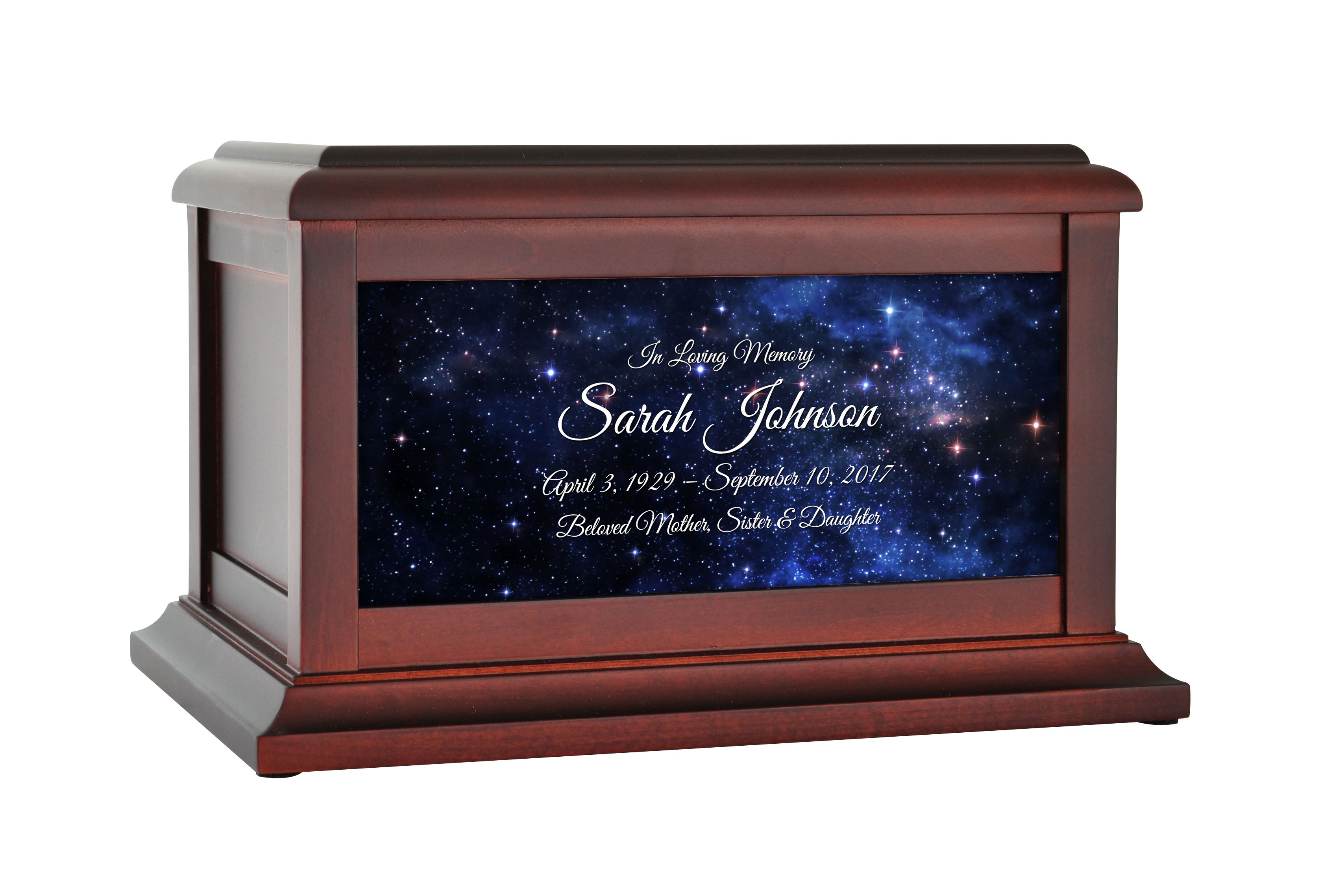 Deep Space Nebulae Urn