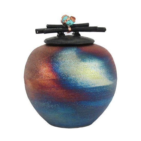 Earth's Memorial Raku Keepsake 