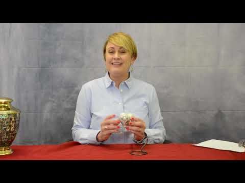 Loving White Heart Keepsake