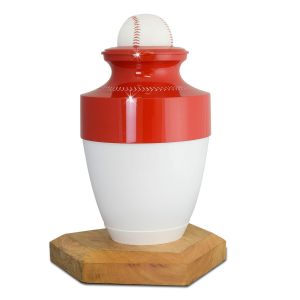 White-and-Red-Baseball-Urn