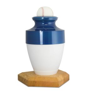 Blue-and-White-Baseball-Urn