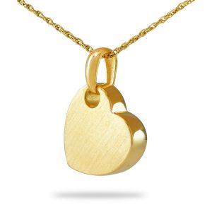 Cherished Heart Solid Gold Keepsake