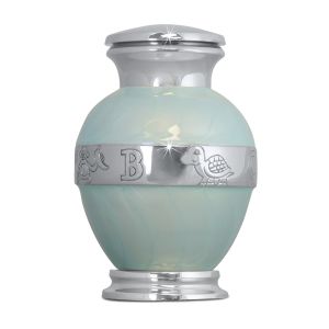 Protected-Blue-Infant-Urn