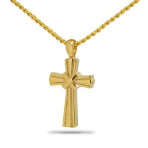 Cross-of-Rays-Solid-Gold-Keepsake