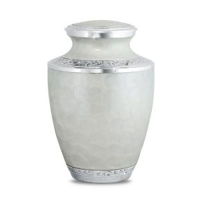 White-Floral-Adult-Brass-Urn