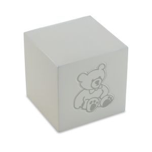 White-Infant-Teddy-Cube-Urn