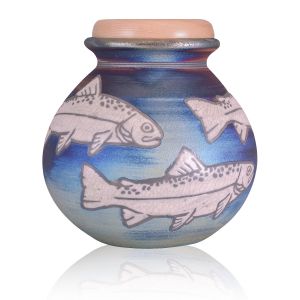 Celestial-River-Raku-Urn