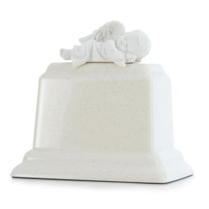White-Peaceful-Rest-Baby-Urn