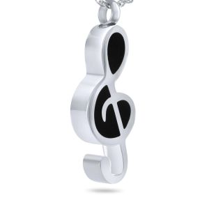 Steel Music Pendant Urn