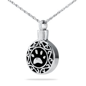 Paw Print Steel Keepsake
