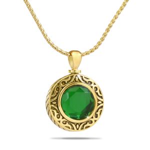 May Green Gold Steel Keepsake