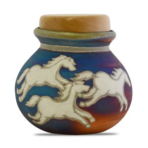 Celestial-Horses-Raku-Keepsake