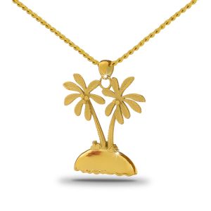 Double-Leaf-Gold-Steel-Keepsake