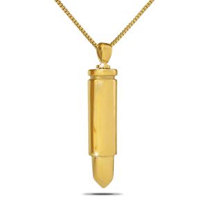 Bullet-Pendant-Gold-Steel-Keepsake-Urn