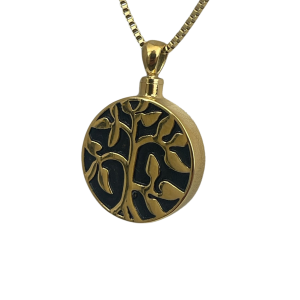 Ancestral Tree Radiant Gold Steel Keepsake
