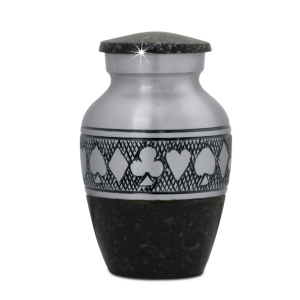 Black Diamond Spades Keepsake Urn.