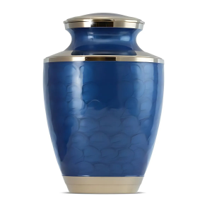 Blue-Plain-Adult-Urn