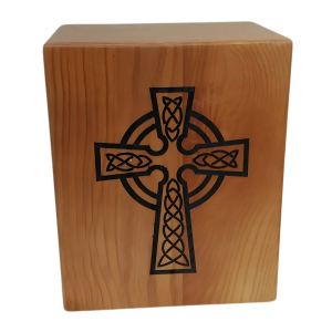 celtic_cross_wooden_urn