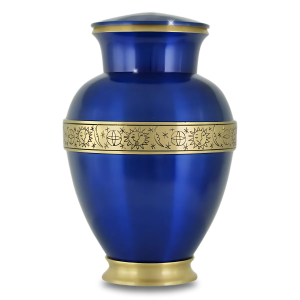 Creation-Blue-Brass-Urn