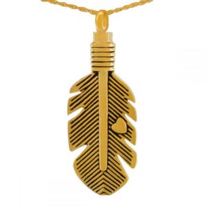 Delicate-Feather-Solid-Gold-Keepsake