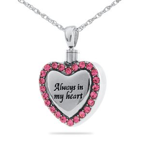 Always-Silver-Heart-With-Pink-Stones