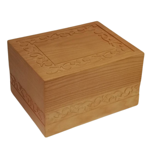 Duncan Light Wood Urn