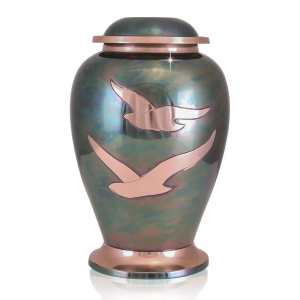 Gleaming-Dove-Brass-Urn