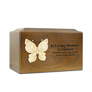 Golden-Butterfly-Wooden-Urn