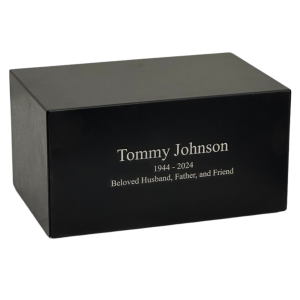 Nelson Black Metal Urn