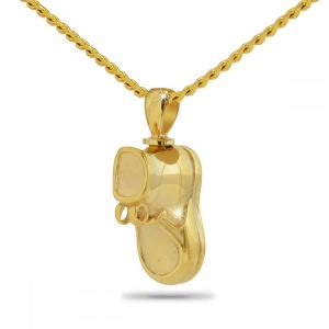 Infant-Bootie-Solid-Gold-Keepsake