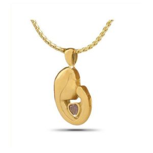Mother's-Love-Purple-Stone-Solid-Gold-Keepsake