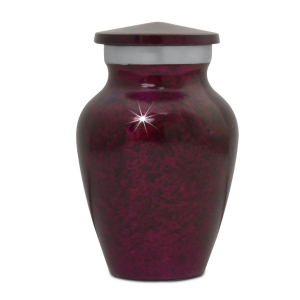 Radiant Burgundy Serenity Keepsake