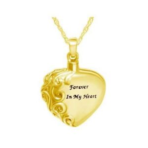 Ship-Now-14K-Forever-Solid-Gold-Pendant-Keepsake