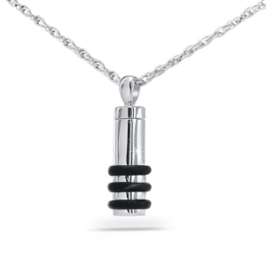 Cylinder Rings Keepsake Stainless Steel