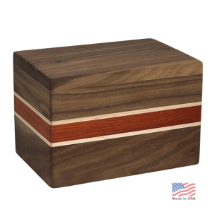 Walnut Challet Urn