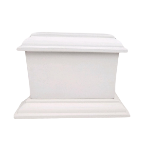 White Keepsake Cremation Urn