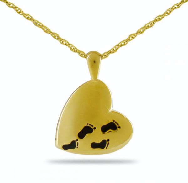 Life's Journey Gold Steel Keepsake